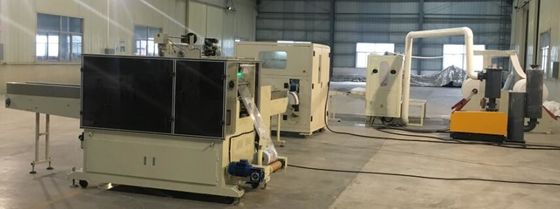 Soft Packing Facial Tissue Towel Packing Machine Steel Material Platic Film Packing Type