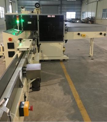Soft Facial Tissue Packing Machine , Tissue Paper Converting Machine PLC Control