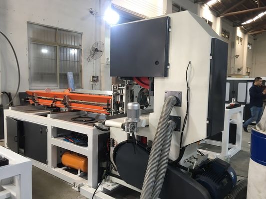 Small Jumbo Roll Band Automatic Saw Cutting Machine High Speed Automatically Grinding
