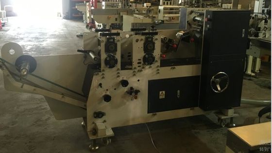 Touch Screen Tissue Paper Napkin Making Machine , Pocket Tissue Folding Machine