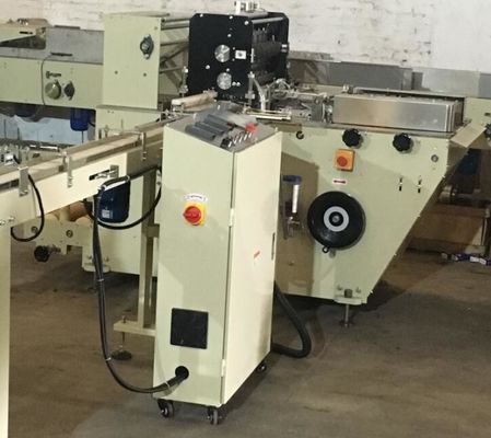 Pocket Tissue Bundle Packing Machine Single Channel Touch Screen Parameter Setting