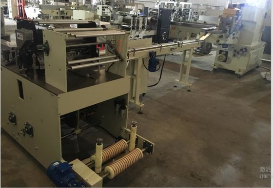 Durable Tissue Paper Napkin Machine , Paper Roll Manufacturing Machine 380V 50Hz