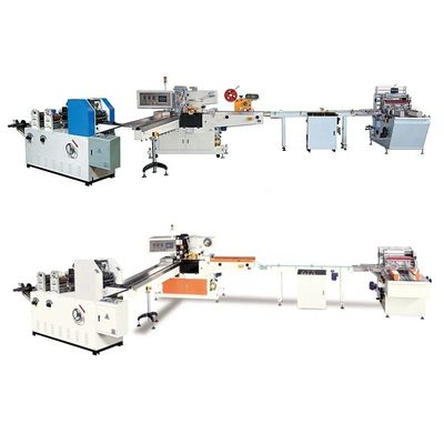 380V/50Hz Power Supply Facial Tissue Making Machine with Lamination System
