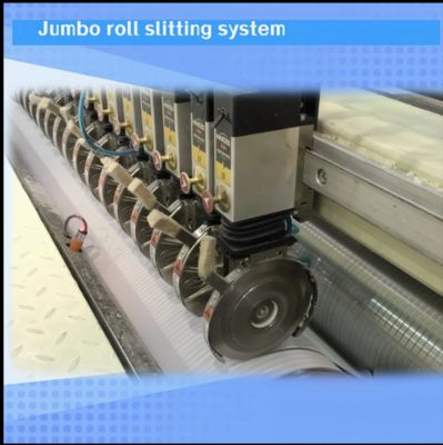 Maxi Roll / Toilet Roll Rewinding Machine With 1.5meter Backstand Unit