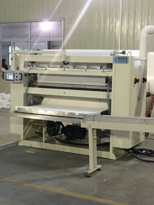 Fast Speed V Fold Facial Tissue Folding Machine With Edge Embossing