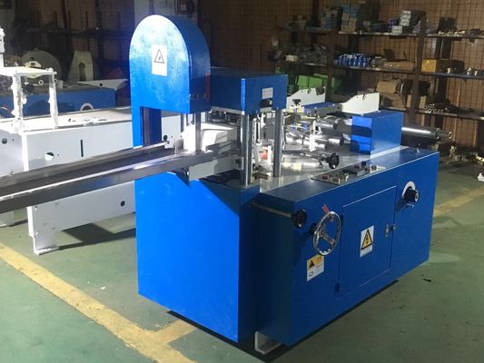 Table Napkin Production Machine Two Line With Automatic Stacker Separator 1/4 Folded