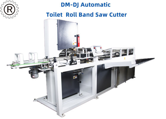 7.5KW 0.6Mpa Automatic Band Saw Cutting Machine For Toilet And Kitchen Roll