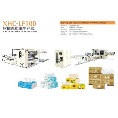Efficiency Tissue Paper Manufacturing Machinery Customizable Steam Pressure Drive Mode