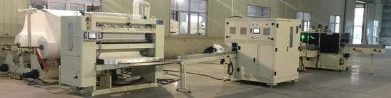 Semi Automatic Facial Tissue Production Line Plastic Packing PLC Programme Control System