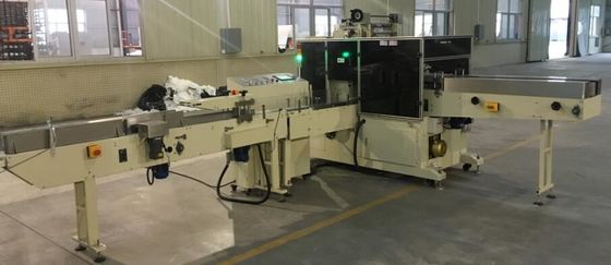 High Speed Facial Tissue Packing Machine 5.65Kw Frequnecy Converter Speed Adjustable