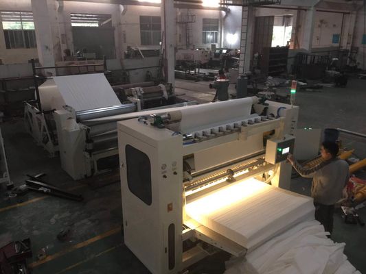 Durable Facial Tissue Production Line V Folded Equipment 380V 50Hz Long Lifespan