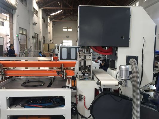 High Speed Automatic Saw Cutting Machine , Jumbo Roll Cutting Machine 380V 50/60Hz