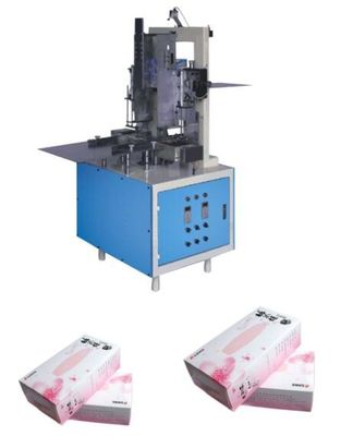 High Speed Automatic Box Packing Machine , Paper Packaging Box Making Machine