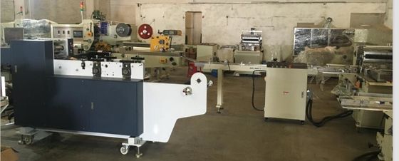 Pocket Tissue Paper Napkin Making Machine Full Automatic 700pcs / Min Speed