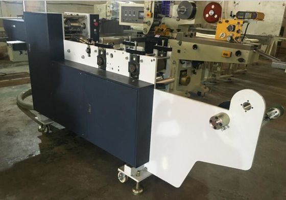 Durable Tissue Roll Making Machine , Pocket Tissue Paper Folding Machine