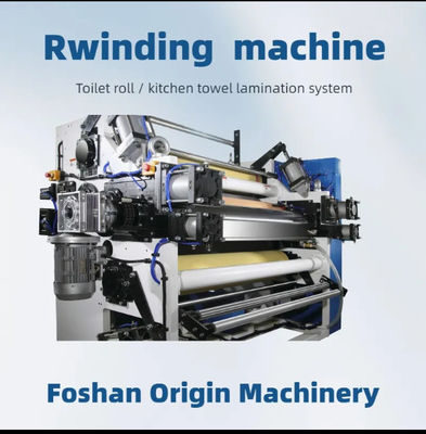 3000mm Size Toilet / JRT / Kitchen Towel Production Line With Glue Lamination Unit