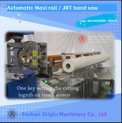 Maxi Roll Band Saw JRT /HRT Industrial Roll Cutting Machine Cutter