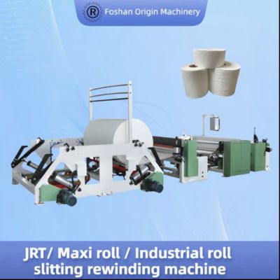 Maxi Roll / Toilet Roll Rewinding Machine With 1.5meter Backstand Unit