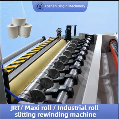 Maxi Roll / Toilet Roll Rewinding Machine With 1.5meter Backstand Unit