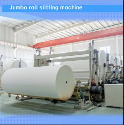 1800mm Finished Jumbo Roll Slitting Machine Rewinding With Good Efficient