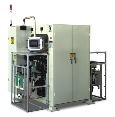 Kitchen Towel / Toilet Roll Cutting Machine With Automatic DELTA Servo Motor