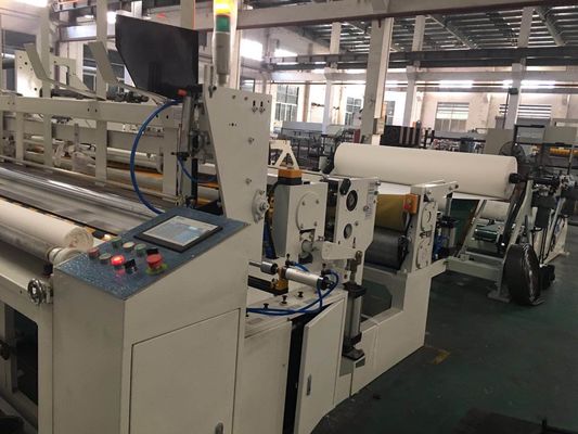 Toilet Tissue / Kitchen Towel Rewinding Machine With High Speed Economical