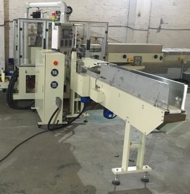 Touch Screen Soft Facial Tissue Packing Machine High Speed 20-80 Bags / Min
