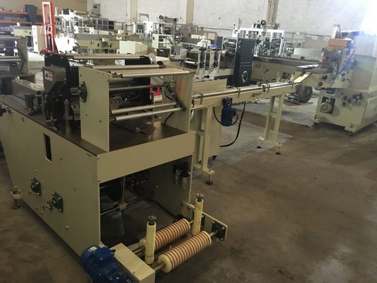 50Hz Tissue Paper Production Line , Manual Single Lanes Tissue Paper Folding Machine