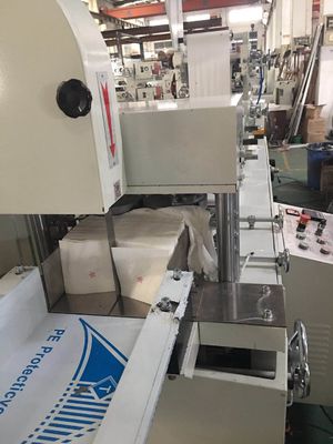 Coffee Table Napkin Manufacturing Machine / Toilet Seat Cover Paper Making Equipment 7.5Kw