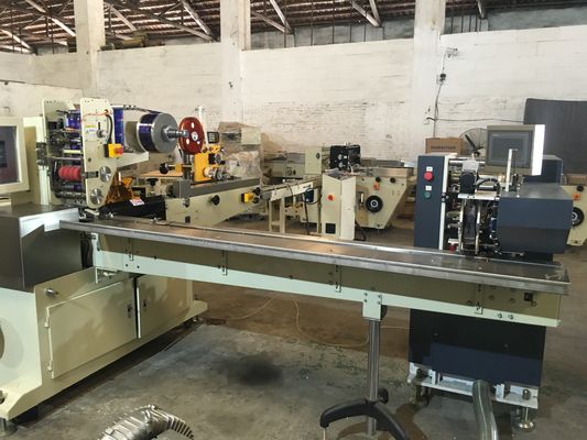High Speed Tissue Paper Production Line Small Hankerchief Bundle Packing Machine