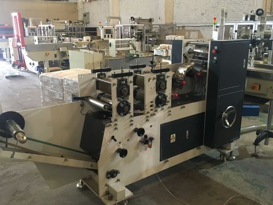 High Speed Tissue Paper Production Line Small Hankerchief Bundle Packing Machine