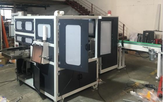 Fast Speed Bundle Packing Machine Packed V Fold Facial Simen Controls