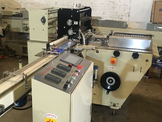 Automatic Hankerchief  Or Pocket Tissue Packing Machine Included Stacking System
