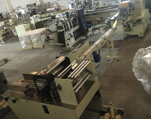 Standard  And Mini Size Pocket Tissue  Bundle Packing Machine 380V 50HZ 0.6Mpa