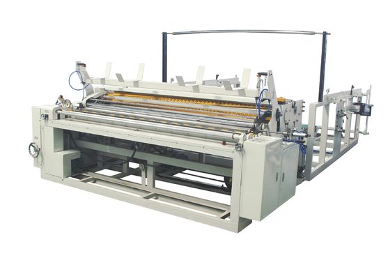 JRT / HRT Big Roll Toilet Tissue Rewinding Machine With SIMEN System