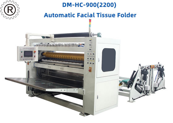 V Folded Facial Tissue Paper Folding Machine Fast Speed 100 Meter / Min