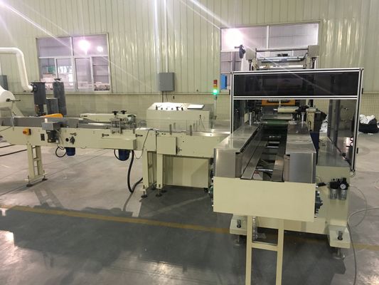 380V 50HZ Facial Tissue Paper Production Line With Steel To Steel Embossing Unit