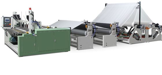 JRT Embossing Tissue Rewinding Machine With Glue Lamination System