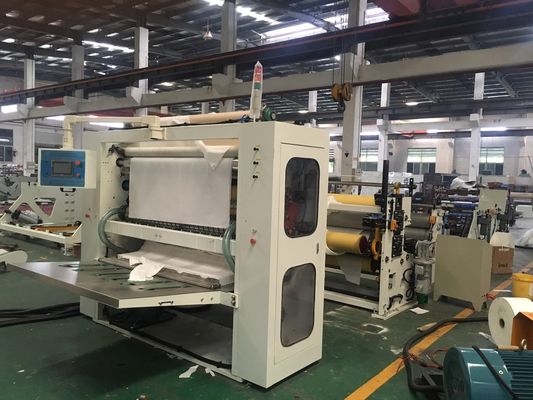 1260mm Width Facial Tissue Folding Machine Separating Motor Driving