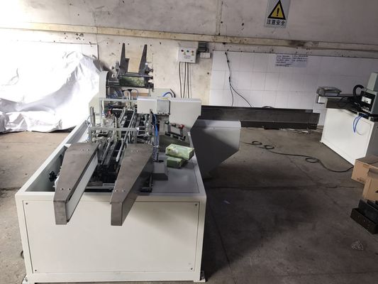 4.3Kw Facial Tissue Automatic Box Packing Machine Touch Screen