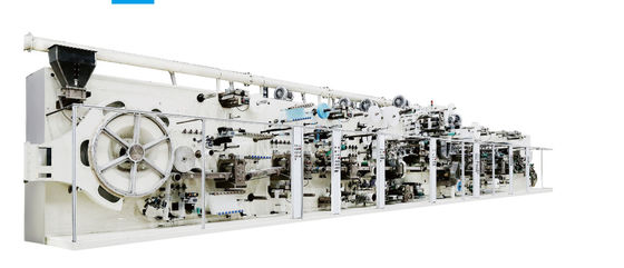 Elastic Ear Baby Diaper Tissue Paper Production Line Zero Waste Second Hand