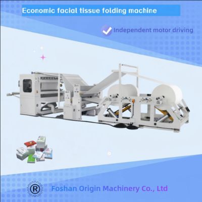 110 μέτρα/λεπτο V Fold Folding Machine με μετατροπέα συχνότητας ρυθμίζει ταχύτητα και έλεγχο κινητήρα servo