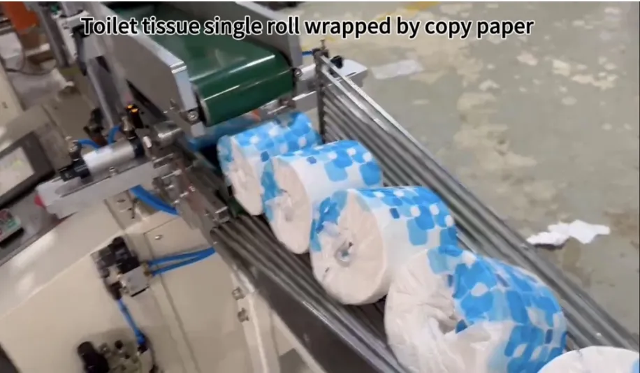 Mesin Produksi Otomatis Gulungan Toilet / Handuk Dapur Jrt Maxi Rewinding Machinery 2